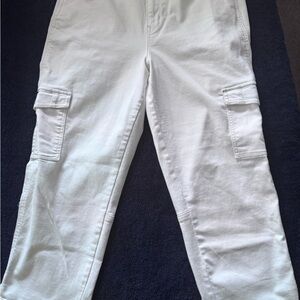 Maurices White Cargo Jeans for Women